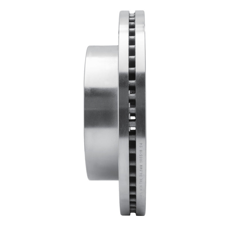 R1 01-25 Chevrolet Express 3500 Front Left Drilled & Slotted Silver Brake Rotor