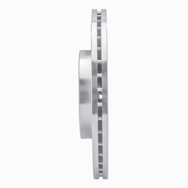 R1 14-23 Ford Fiesta (USA/Canada) Front Right Drilled & Slotted Silver Brake Rotor