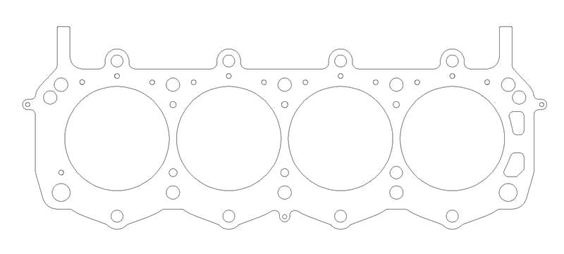 Cometic Ford Man-O-War 6 Bolt 10 Degree Heads 4.180in Bore .040in MLS Head Gasket