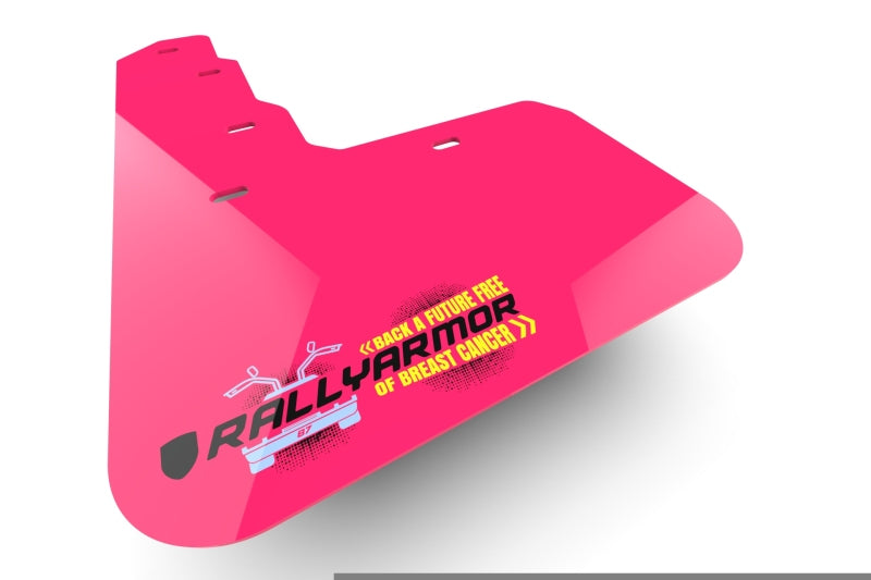 Rally Armor 19-26 Mazda3 GT Sport Hatch Pink Mud Flap BCE Logo