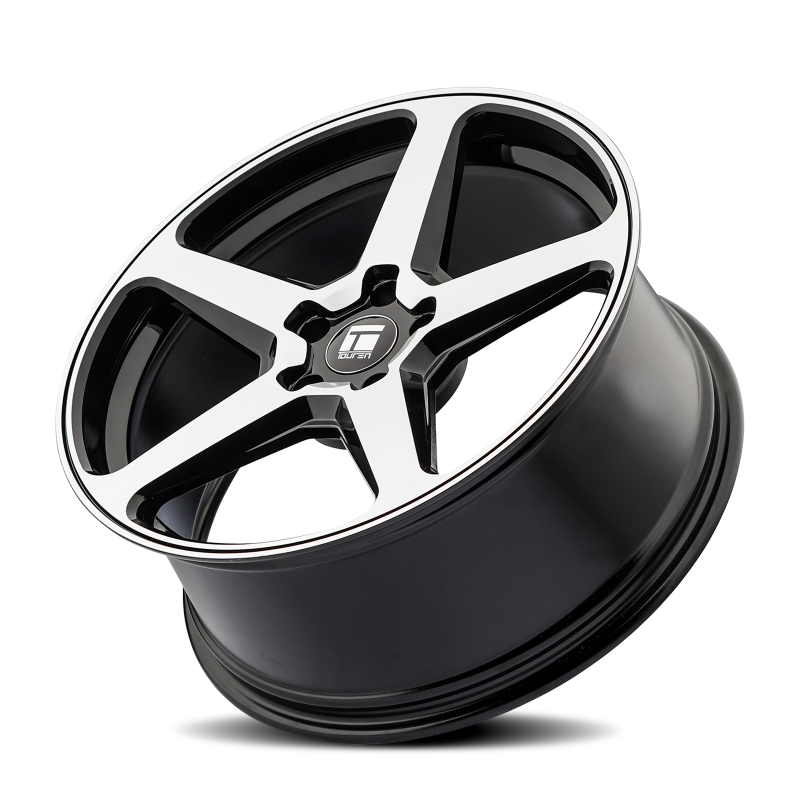 Touren 3296 TF96 20x9 / 5x112 BP / 35mm Offset / 66.6mm Hub Gloss Black Machined Wheel