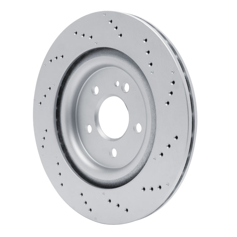 R1 20-25 Mercedes-Benz CLA45 AMG Rear Drilled GeoSPEC Coated Rotor