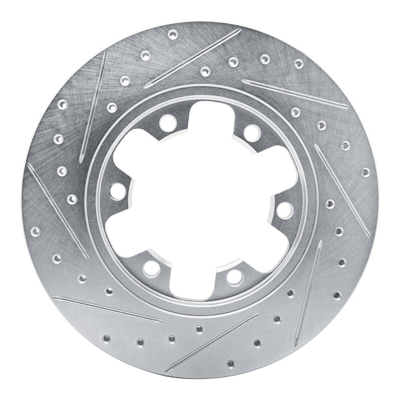 DFC 15-25 Ford Transit-150 Rear Right Drilled & Slotted Silver Brake Rotor