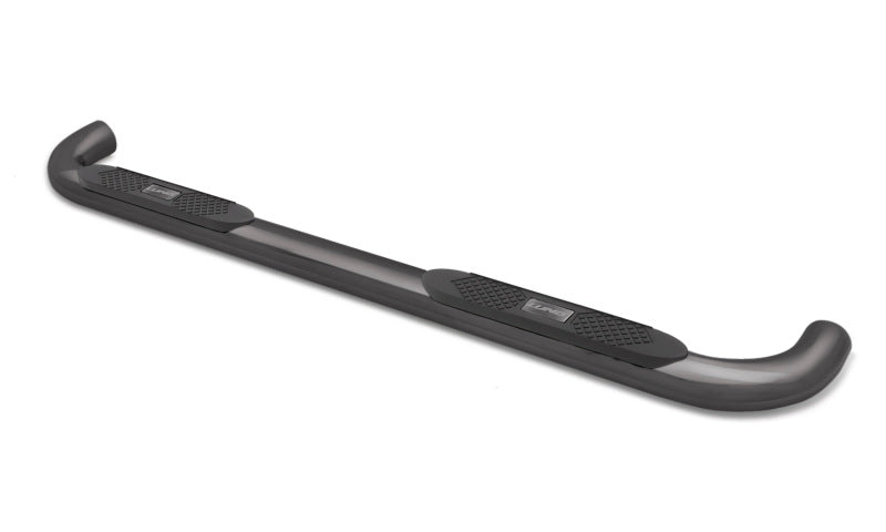 Lund 10-17 Dodge Ram 2500 Crew Cab 4in. Oval Curved Steel Nerf Bars - Black