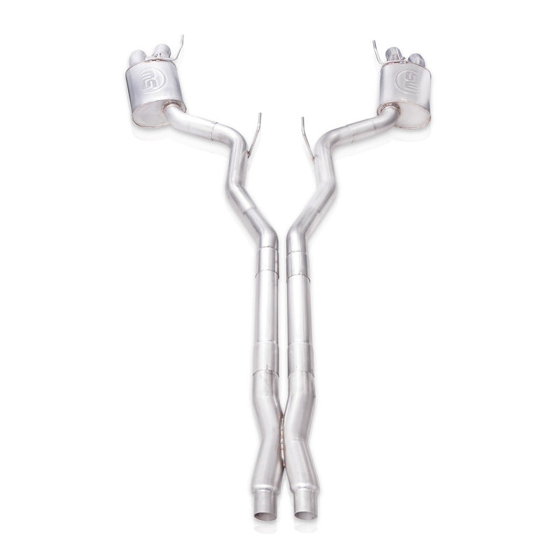 Stainless Works 2015+ Ford Shelby GT350 Redline Factory Connect X-Pipe Catback Exhaust w/Valves