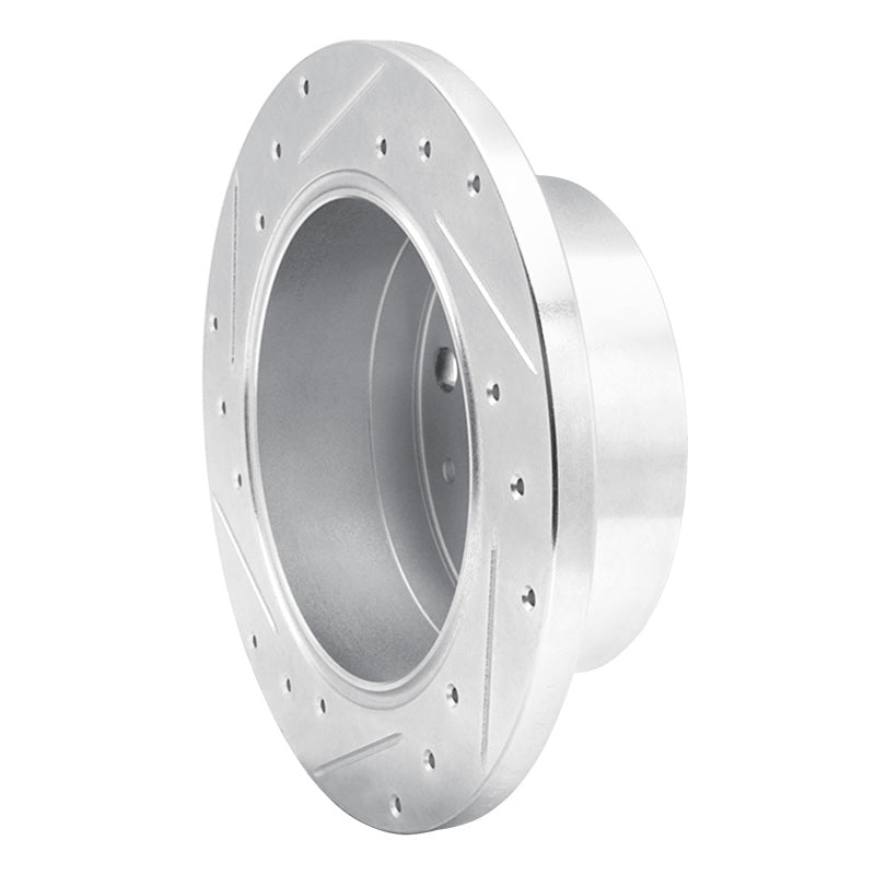 R1 14-21 Ram Promaster 2500 Rear Right Drilled & Slotted Silver Brake Rotor