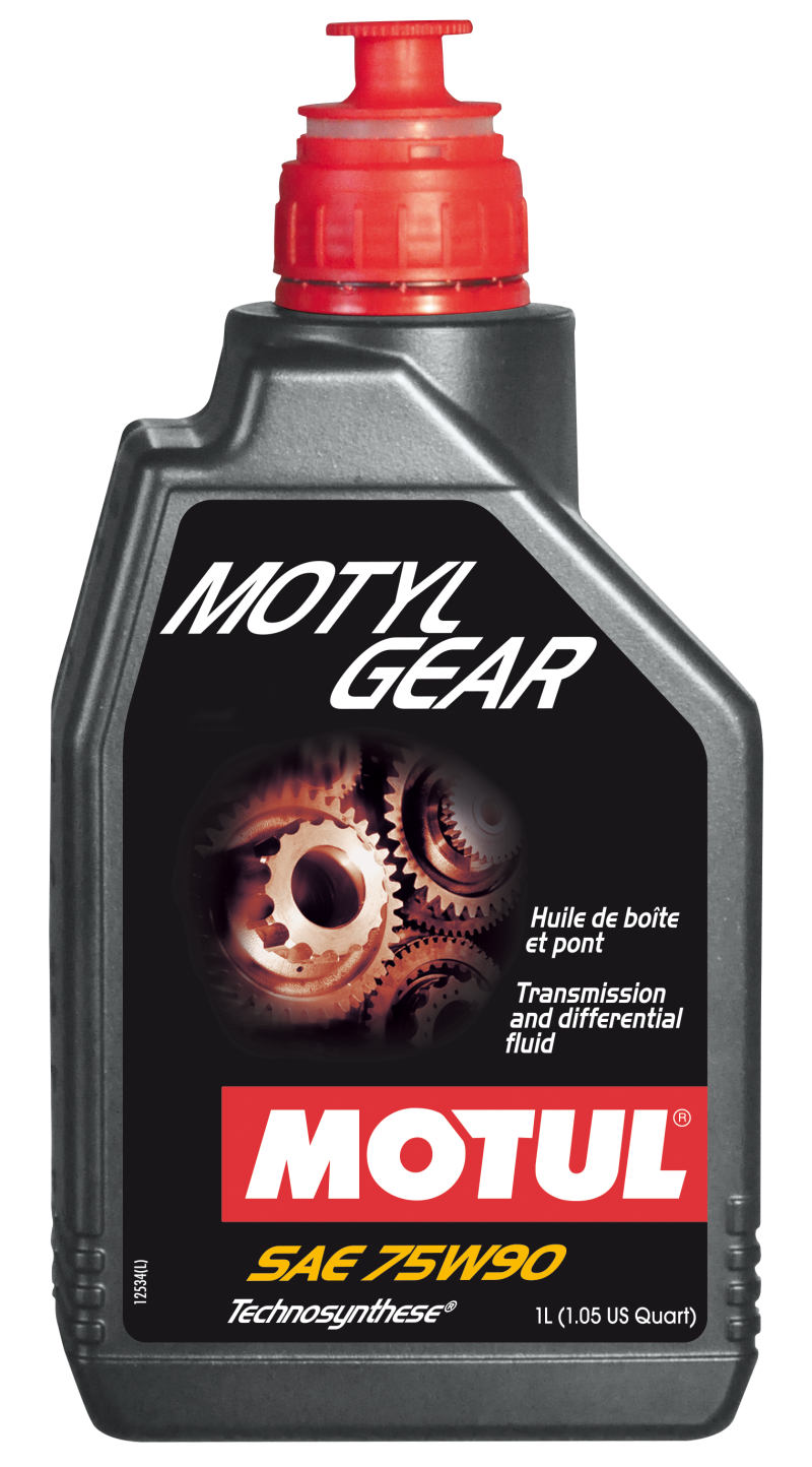 Motul 1L Transmission MOTYLGEAR 75W90 - Technosynthese - API GL-5 / MIL-L-2105D