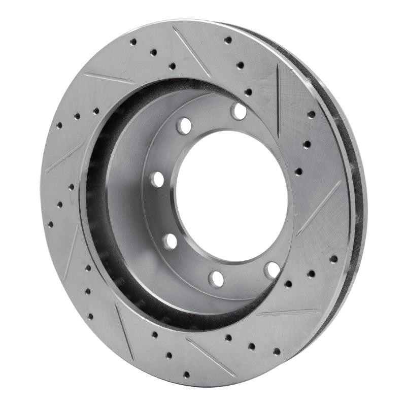 DFC 920099 Ford F-250 4WD (Super Duty) Front Left Drilled & Slotted Silver Brake Rotor