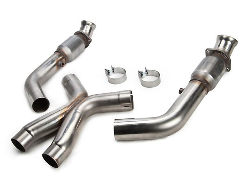 Kooks 11-14 Ford Mustang GT 5.0L 4V 3in x 2 3/4in OEM Cat H Pipe Kooks HDR Req