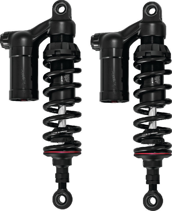 Progressive Harley Bagger 990 Series Shocks 13.0in Heavy Duty - Black