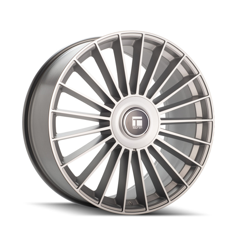 Touren 3610 TR10 22x9 / 6x135/139.7 BP / 20mm Offset / 87.1mm Hub Satin Silver Machined Wheel