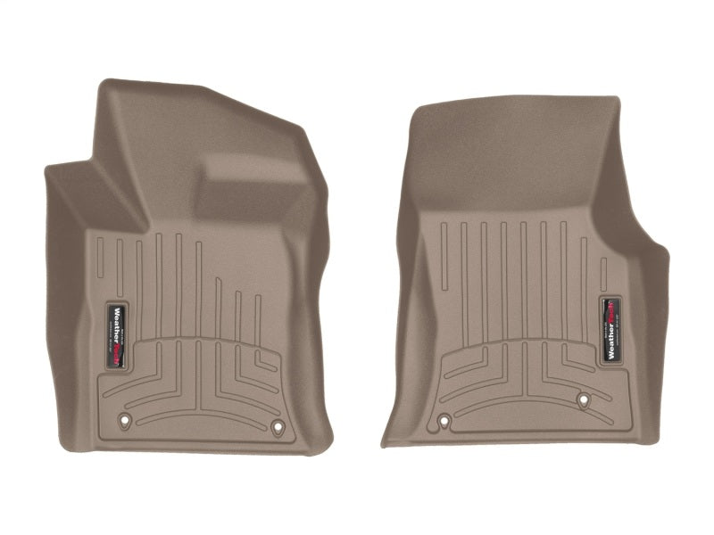 WeatherTech 2017+ Jaguar XE Front FloorLiner - Tan