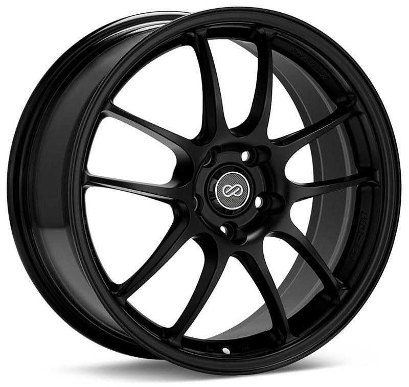Enkei PF01A 18x9.5 5x114.3 45mm Offset Black Wheel (for Ford Mustang)