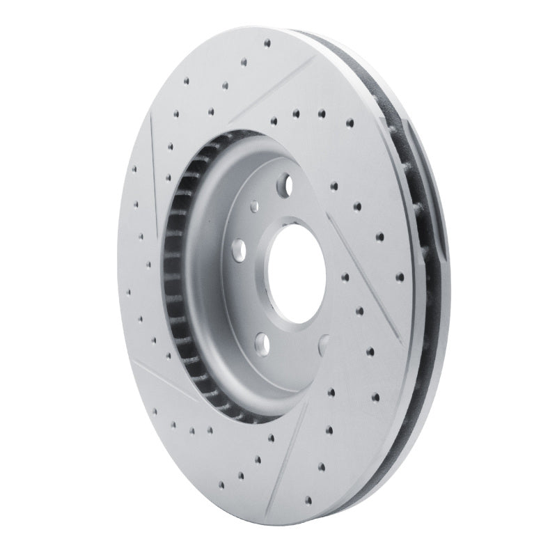 R1 10-25 Buick Allure Front Right Drilled & Slotted Geo-Carbon Rotor