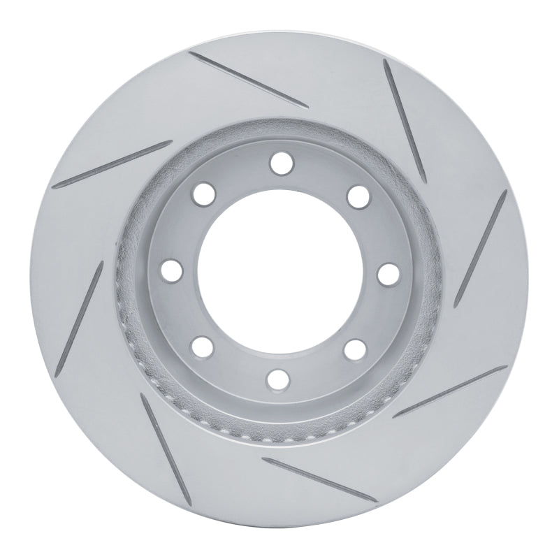 DFC 05-12 Ford F-350 Super Duty 4WD Front Left Slotted Geoperformance Rotor