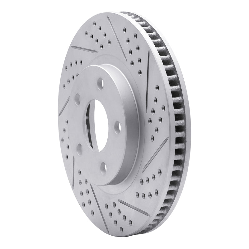 R1 97-05 Buick Park Avenue Front Right Drilled & Slotted Geo-Carbon Rotor