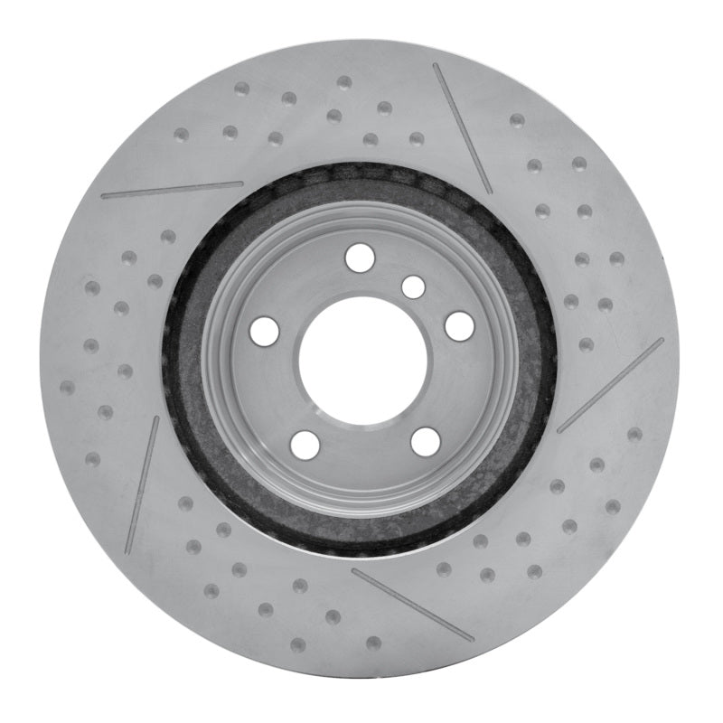 R1 2012-2020 BMW 120i (Mexico) Rear Brake Rotor - Dimpled and Slotted