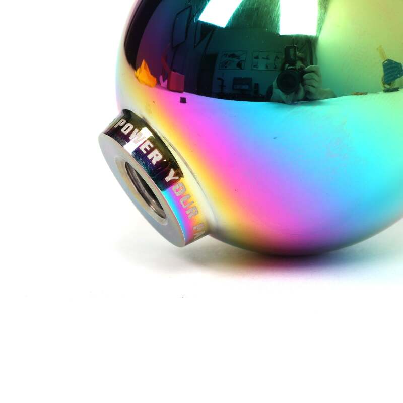 BLOX Racing V2 - 490 Limited Series Spherical Shift Knob 12X1.25 - Neo Chrome