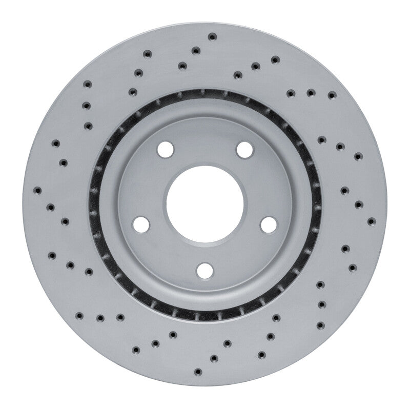 DFC 12-25 Chrysler Town & Country Front Right Drilled Geoperformance Rotor