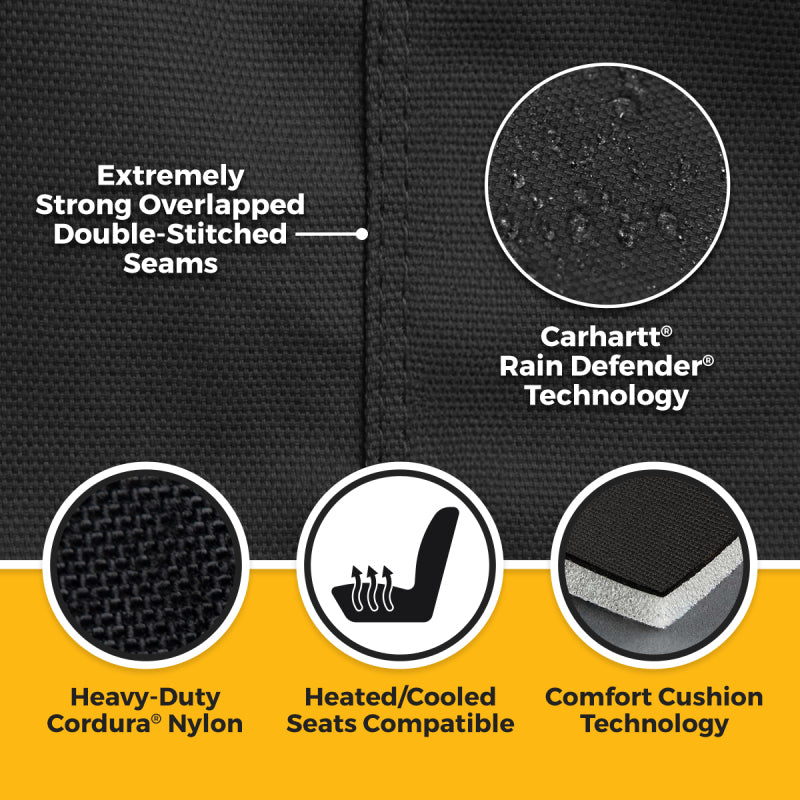 Covercraft 24-25 Jeep Wrangler Buckets Carhartt Super Dux Precision Fit Custom Front Row Seat Cover