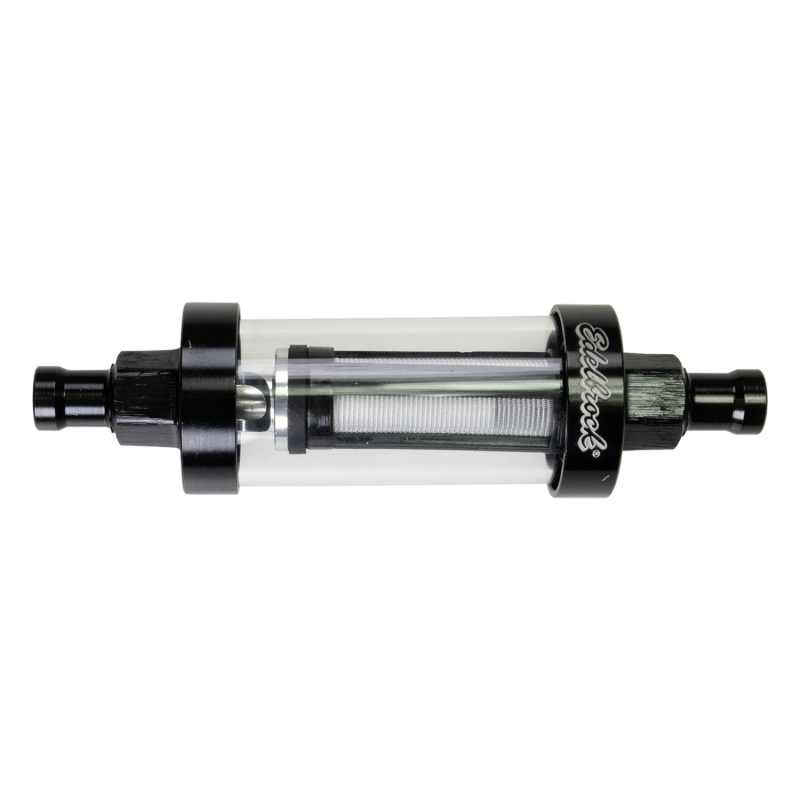 Edelbrock 5/16in i.d. Hose Clear View Fuel Filter