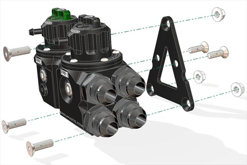 Radium Dual Fuel Pressure Regulator (DFPR)