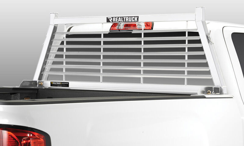 BackRack 19-23 Chev/GMC Silverado/Sierra 1500 (Nw Bdy) Louvered Rack Frame ONLY (Req. HW) - White