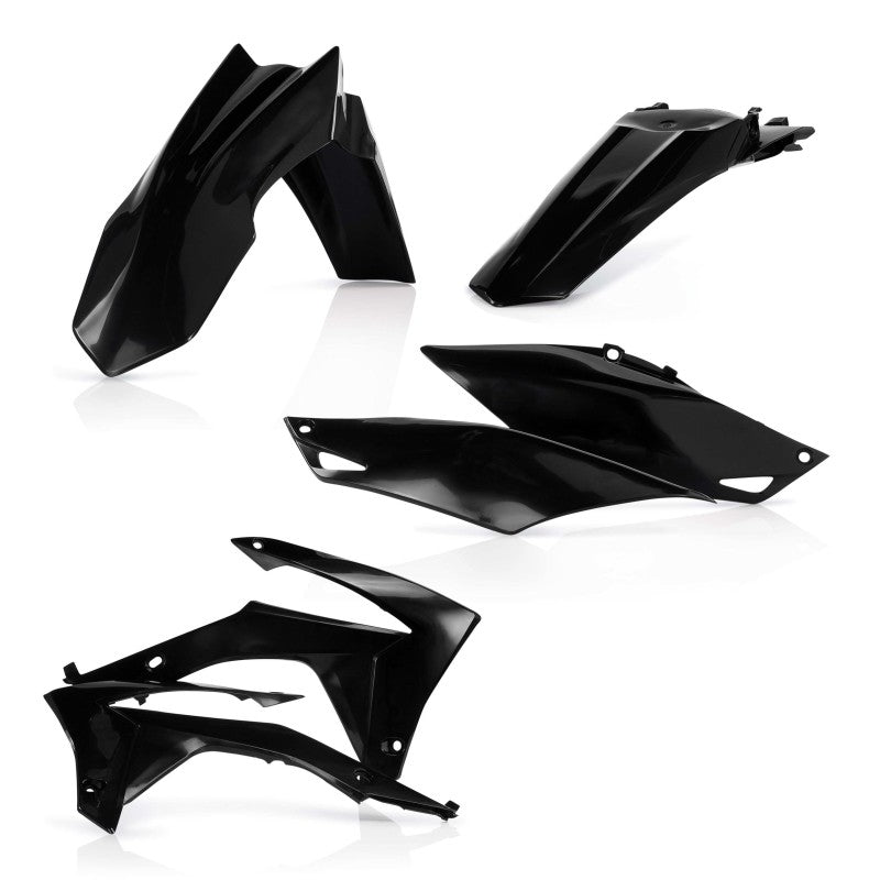 Acerbis 14-17 Honda CRF250R/13-16 CRF450R Plastic Kit - Black