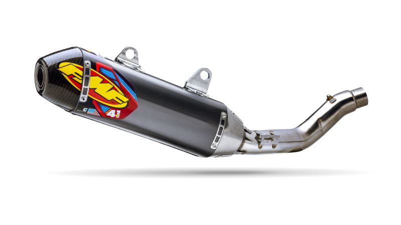 FMF Racing Kawasaki KX450F 16-18 SS Aluminum Factory 4.1 RCT SO Muffler w/ R. Carbon Cap