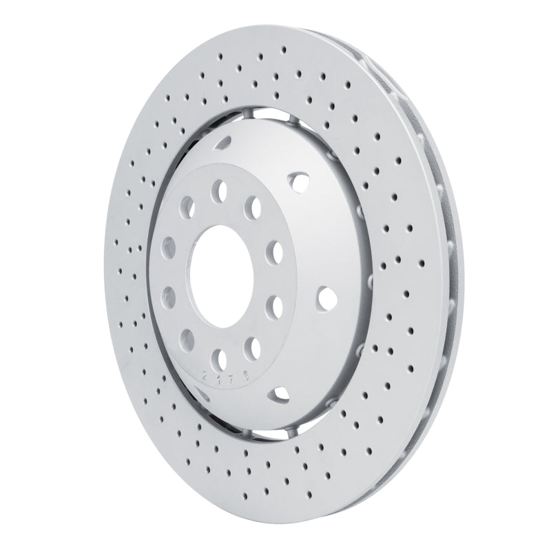 DFC 03-04 Audi RS6 Right Rear Drilled Hi-Carbon Alloy Geomet Coated Rotor