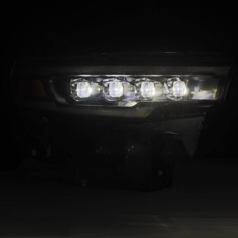 AlphaRex 25-26 Dodge Ram 1500 NOVA LED Proj Headlights- Black w/Activ Lit/ Seq Signal/Switchbk DRL