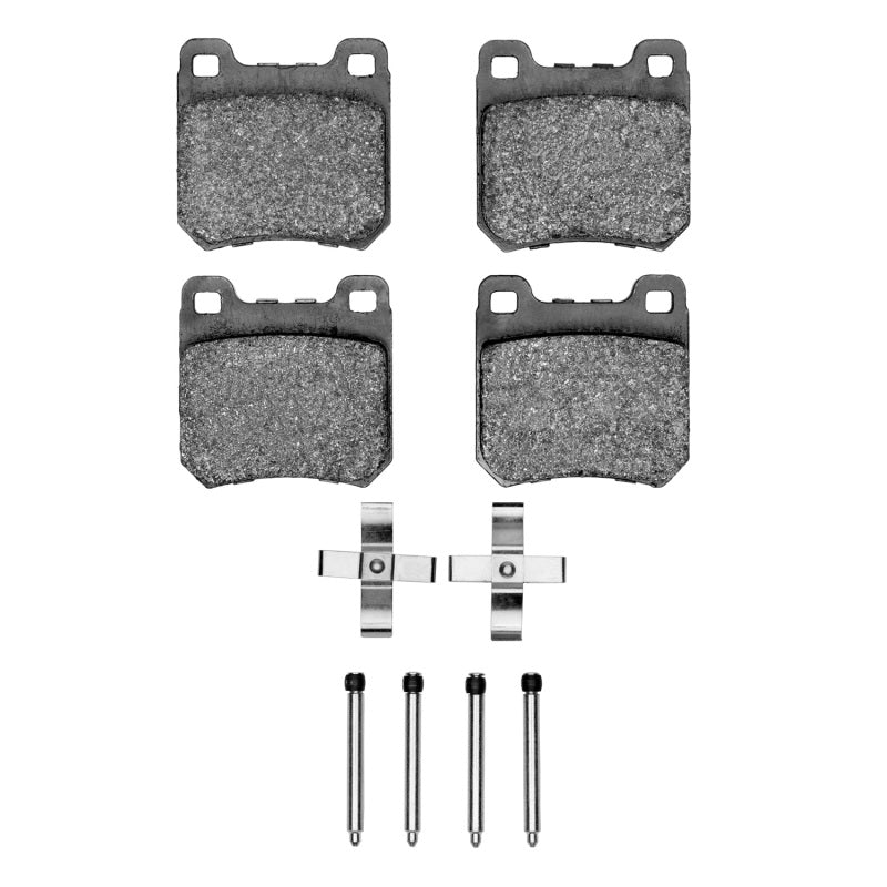 R1 97-08 Chevrolet ASTRA (Mexico) Rear Semi Met Pads & Hardware Kit