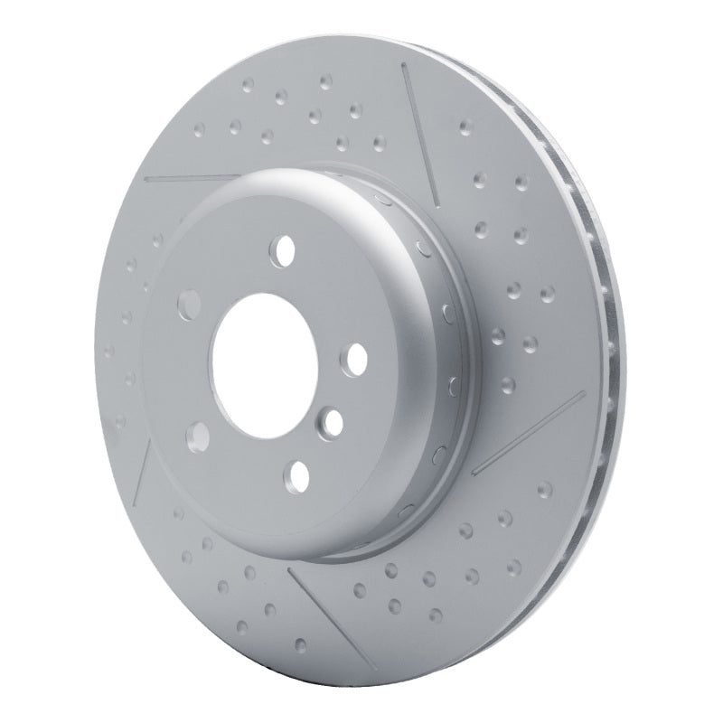 R1 13-21 BMW 430I xDrive Rear Carbon Alloy GeoMET Dimpled & Slotted Rotor