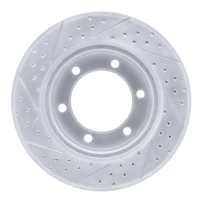 R1 95-04 Toyota 4Runner Front Right Drilled & Slotted Geo-Carbon Rotor