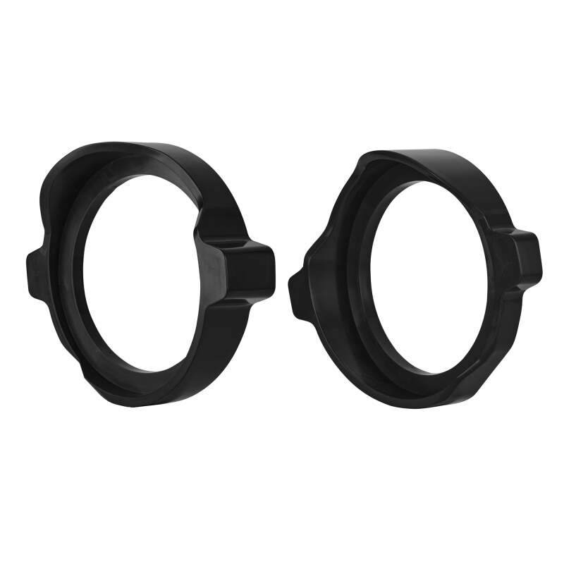 DS18 14-23 Harley-Davidson Saddle Bag Mid Bass Adapter Ring 1 x 8in ABS Black