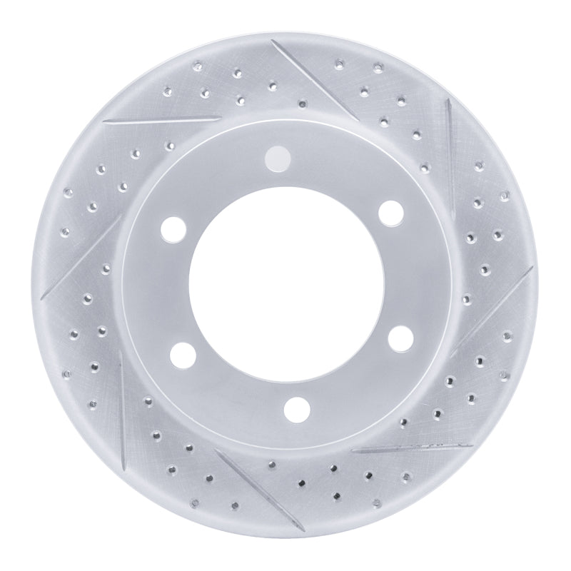 R1 95-04 Toyota 4Runner Front Right Drilled & Slotted Geo-Carbon Rotor