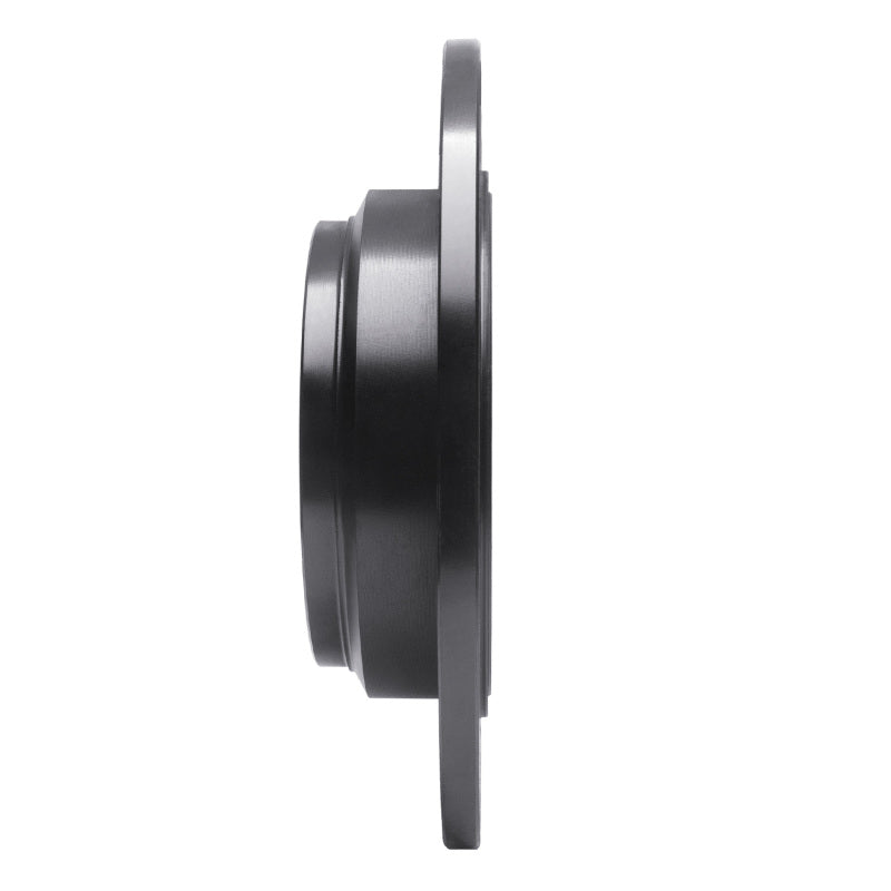 R1 99-01 Acura RL Rear Left Drilled & Slotted Black Brake Rotor