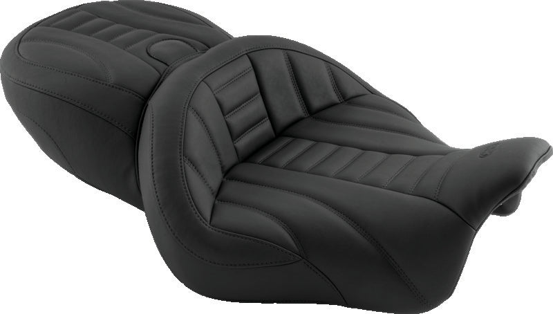 Mustang 06-17 Harley Dyna Tripper Solo Seat - Black