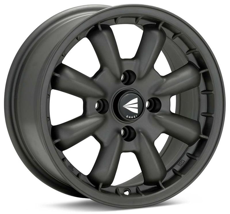Enkei Compe 16x7 38mm Offset 4x100 Bolt Pattern 72.6mm Bore Dia Gunmetal Wheel