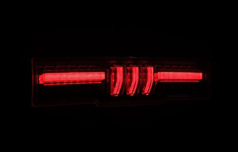AlphaRex 21-24 Toyota GR86 / 21-24 Subaru BRZ NOVA-Series Prismatic LED Fourth Brake Light Blk Clear