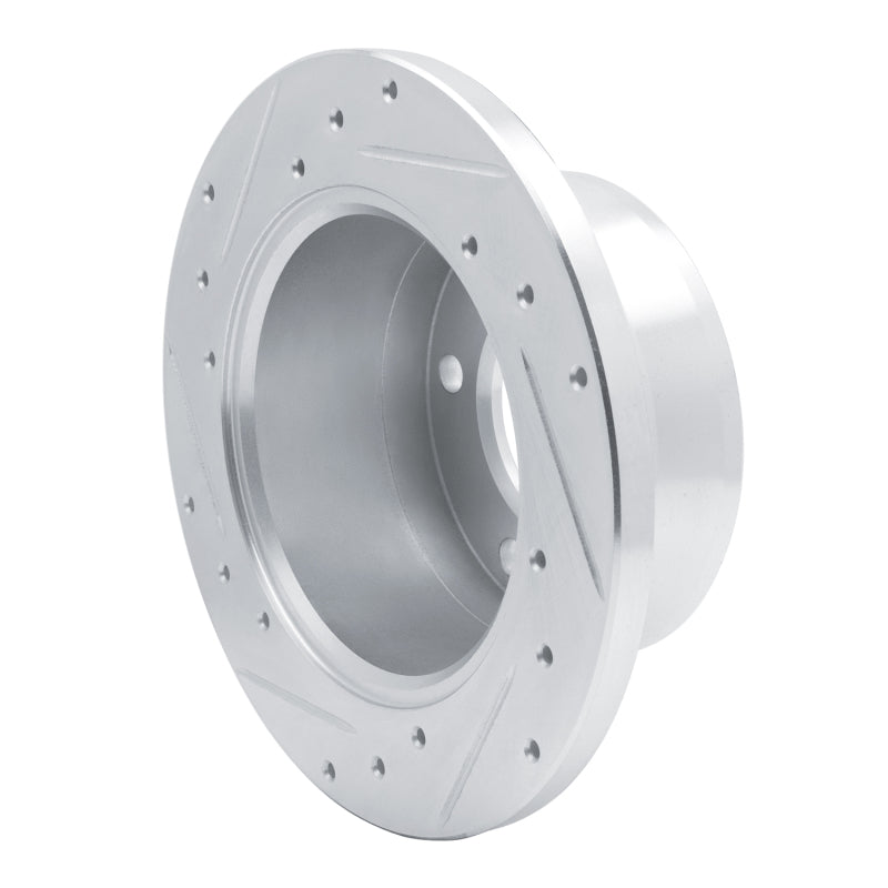 R1 02-18 Dodge Sprinter 3500 Rear Right Drilled & Slotted Silver Brake Rotor