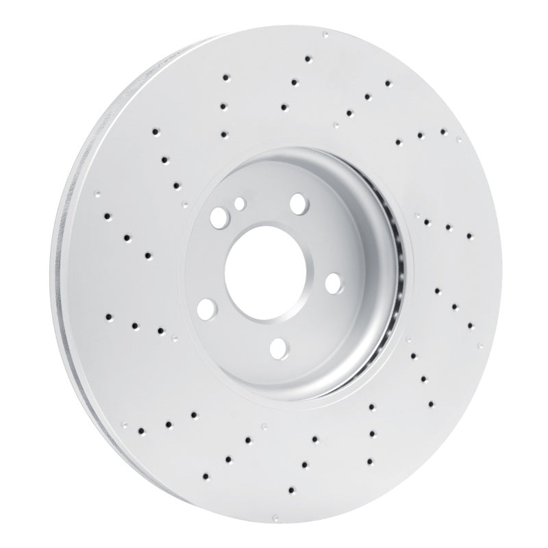 R1 20-25 Mercedes-Benz CLA45 AMG Front Drilled Carbon Alloy GeoMET Rotor