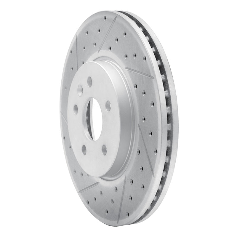 R1 13-22 Buick Encore Front Left Drilled & Slotted Geo-Carbon Rotor