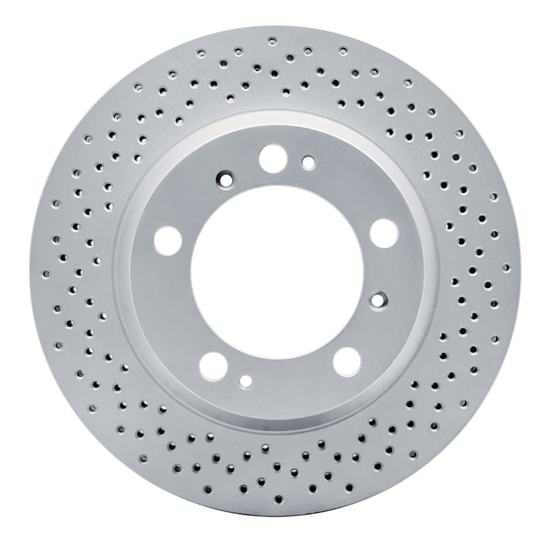 R1 2000-2008 Porsche Boxster Rear R1 Carbon Alloy GeoMET Rotor - Drilled