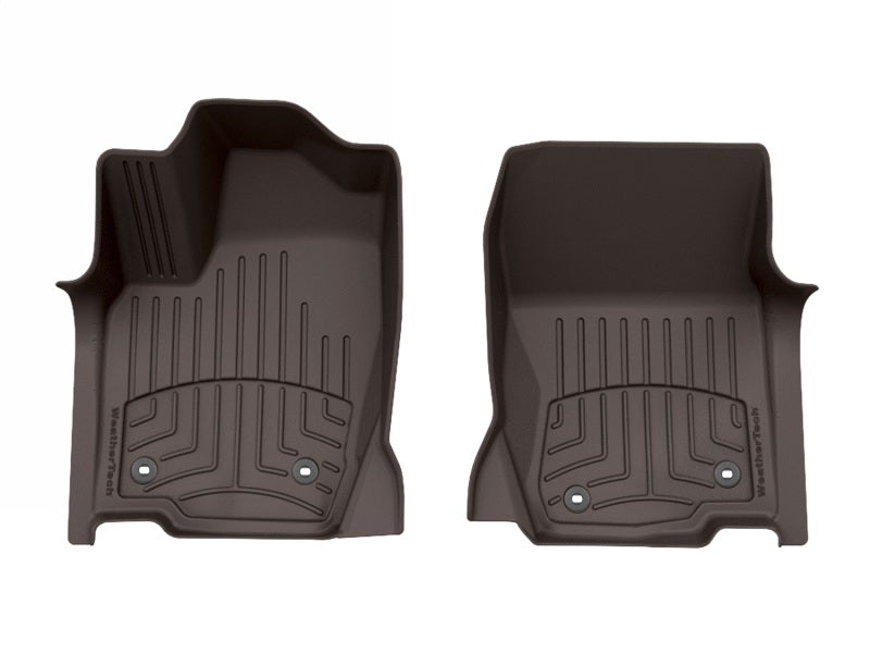 WeatherTech 2025 Toyota Land Cruiser/2024 Lexus GX Front FloorLiner HP - Cocoa