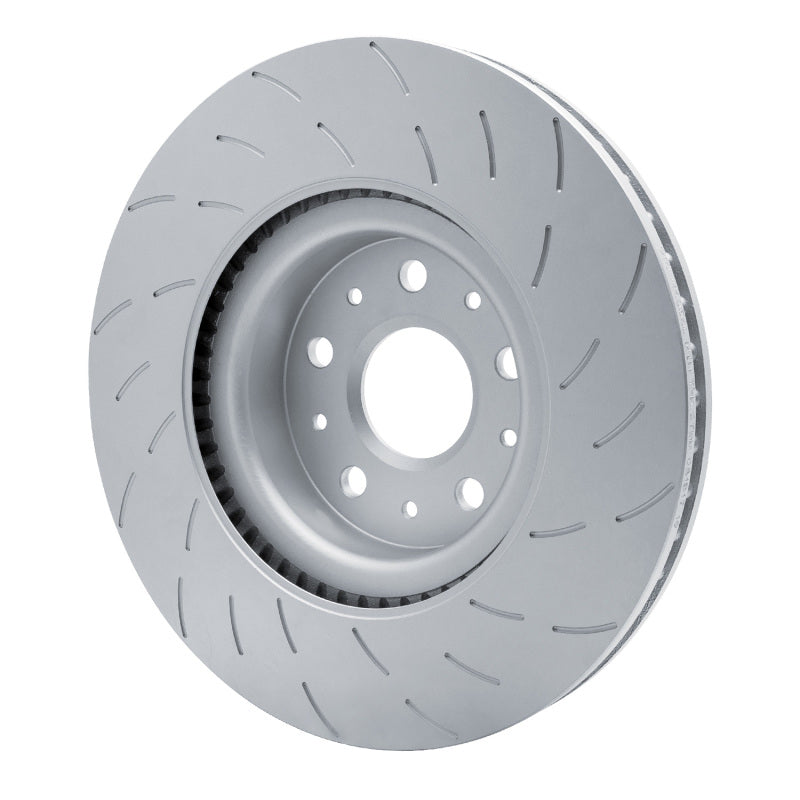 R1 16-19 Chevrolet Camaro Right Front Slotted GeoSPEC Coated Rotor