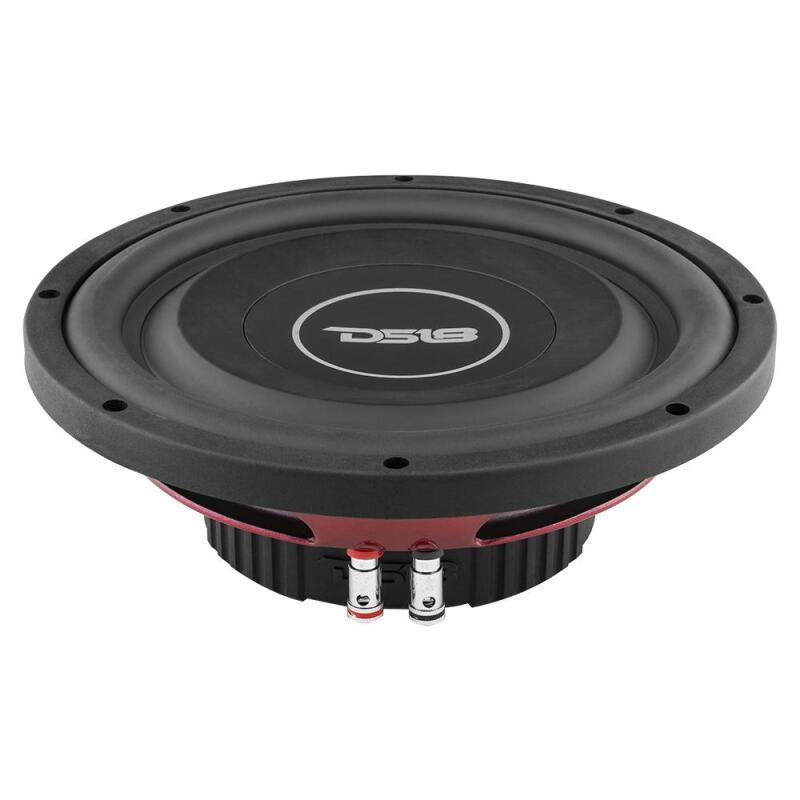DS18 10in 200 Watts RMS 4 ohm SVC Shallow Mount Subwoofer