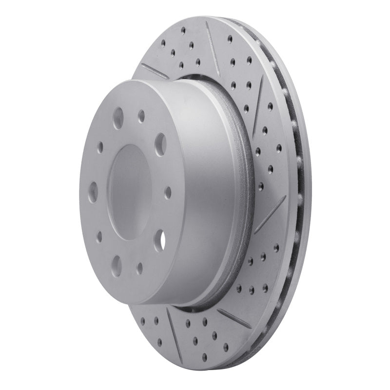 R1 14-21 Ram Promaster 2500 Rear Right Drilled & Slotted Geo-Carbon Rotor