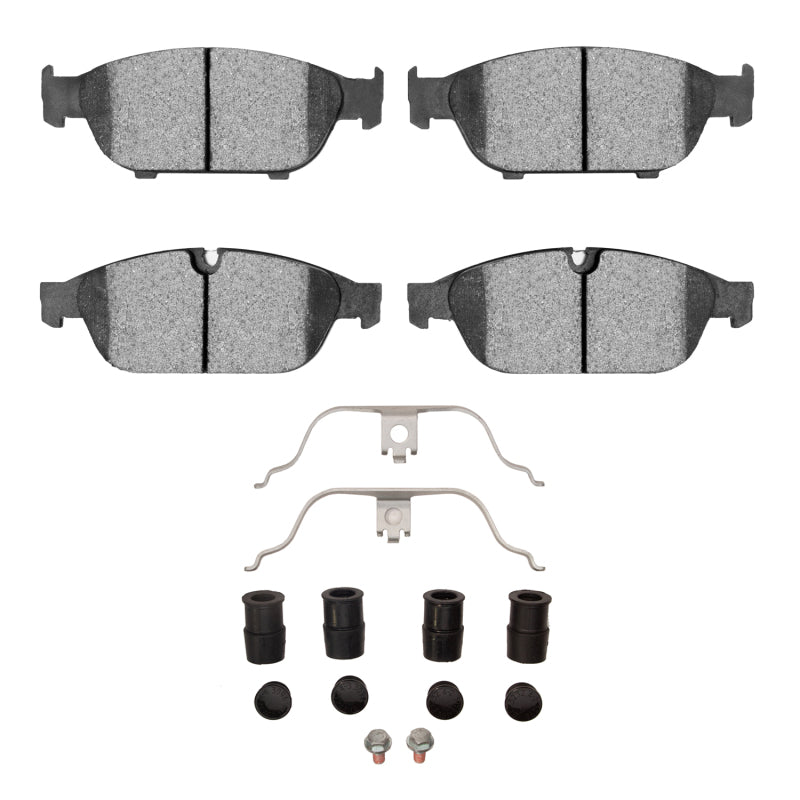 DFC 14-18 Audi A6 Quattro Front 5000 Advanced Ceramic Brake Pads and Hardware Kit