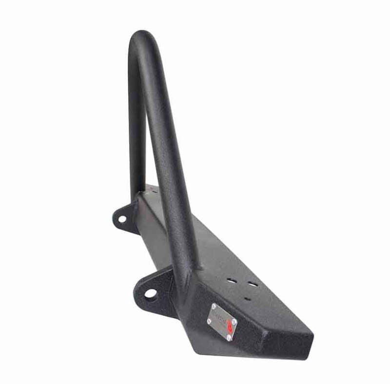 Fishbone Offroad 97-06 Jeep Wrangler TJ Rubicon Steel Front Bumper W/Stinger - Blk Txtrd Powdercoat